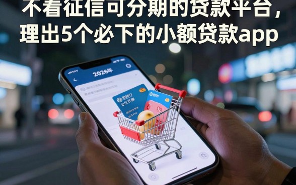 不看征信可分期的贷款平台，理出5个必下的小额贷款app