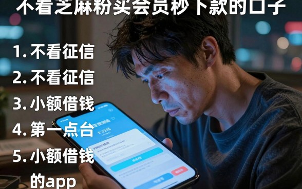 不看芝麻粉买会员秒下款的口子，罗列5个不看征信小额借钱的app