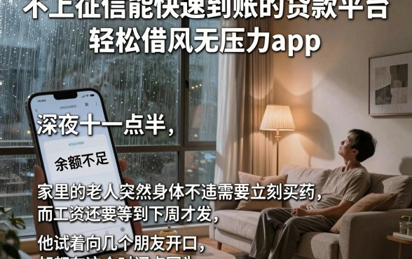 不上征信能快速到账的贷款平台,详细阐述五个轻松借款无压力app