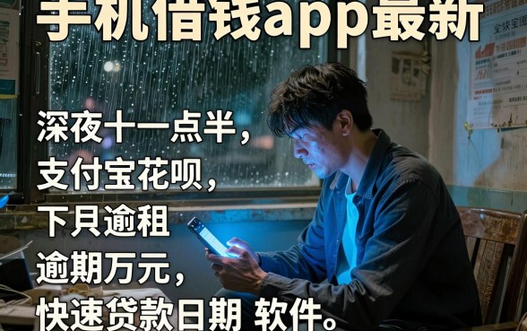 手机借钱app最新,详细阐述五个支付宝花呗逾期万元快速贷款软件