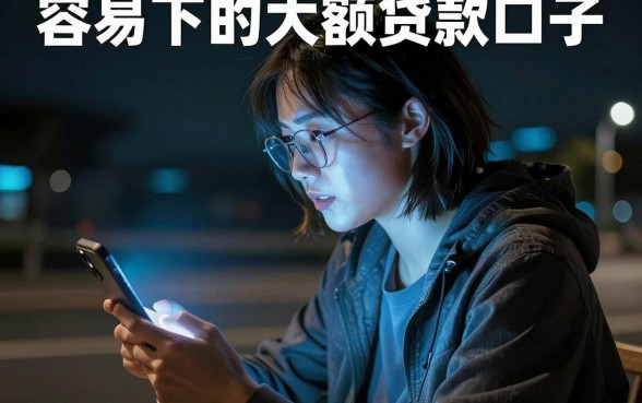 容易下的大额贷款口子，梳理五个高炮无视逾期能下的app