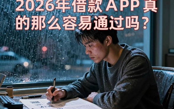 2026年借款APP真的那么容易通过吗,汇整5个贷款通过高的软件