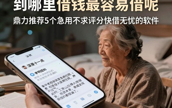 到哪里借钱最容易借呢,鼎力推荐5个急用不求评分快借无忧的软件