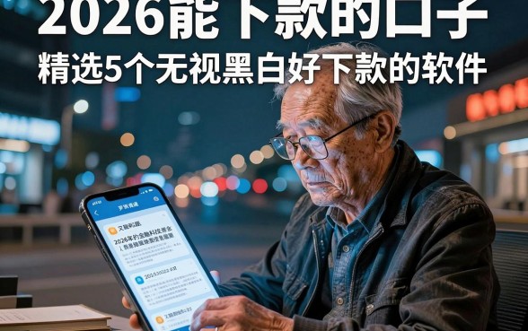 2026能下款的口子，精选5个无视黑白好下款的软件