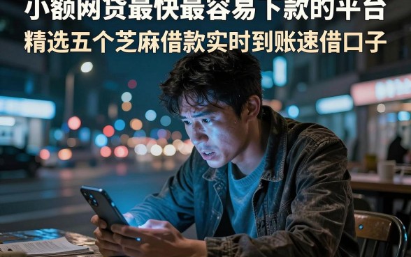 小额网贷最快最容易下款的平台，精选五个芝麻借款实时到账速借口子