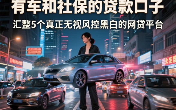 有车和社保的贷款口子,汇整5个真正无视风控黑白的网贷平台
