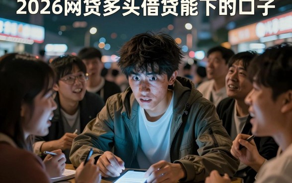 2026网贷多头借贷能下的口子,概括五个真正无视逾期大数据的网贷app