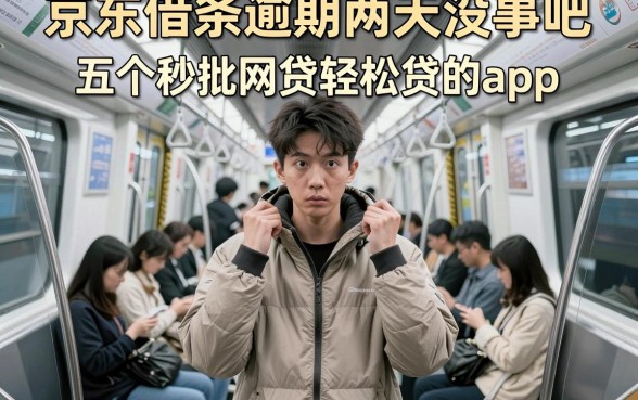 京东借条逾期两天没事吧,深入剖析五个秒批网贷轻松贷的app
