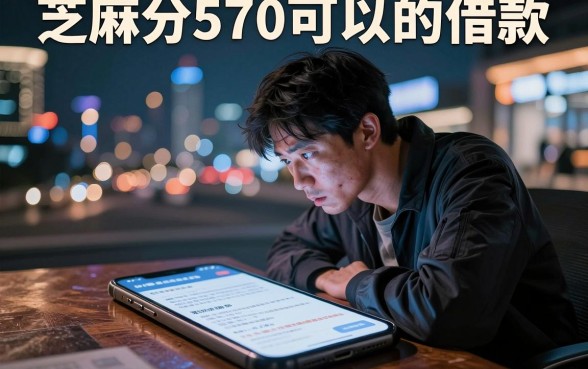 芝麻分570可以的借款，详尽说明五个必下的小额贷款口子