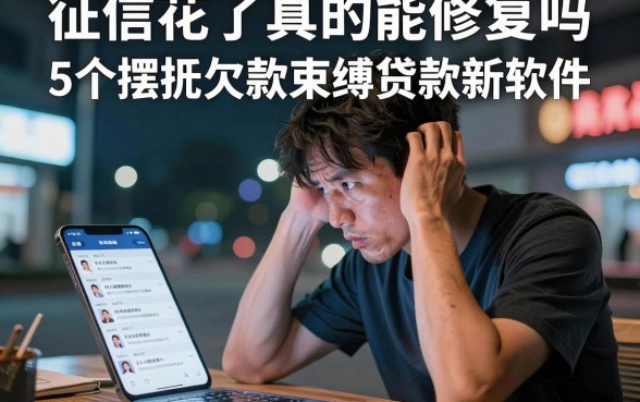 征信花了真的能修复吗，揭秘5个摆脱欠款束缚贷款新软件