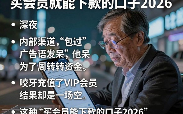 买会员就能下款的口子2026，归纳五个不看负债秒下款的网贷口子