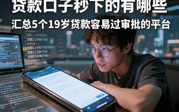 贷款口子秒下的有哪些，汇总5个19岁贷款容易过审批的平台
