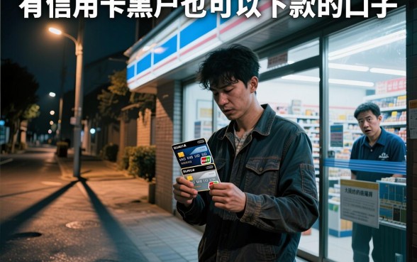 有信用卡黑户也可以下款的口子，细致阐述五个无视一切是人就下款