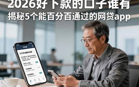 2026好下款的口子谁有,揭秘5个能百分百通过的网贷app