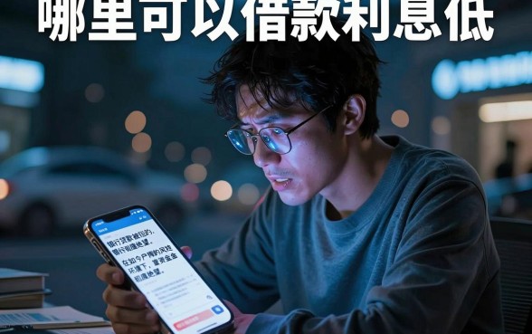 哪里可以借款利息低，概览五个真正不查征信的贷款软件
