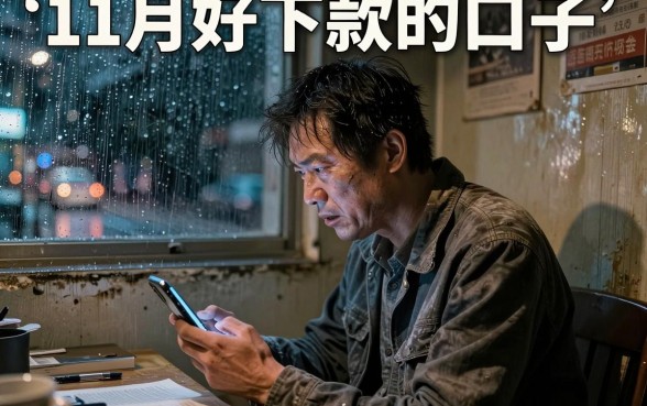 11月好下款的口子，枚举5个11月能贷款的口子