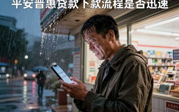 平安普惠贷款下款流程是否迅速，遴选五个无视一切包下1万的贷款