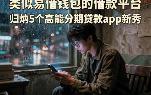 类似易借钱包的借款平台，归纳5个高能分期贷款app新秀
