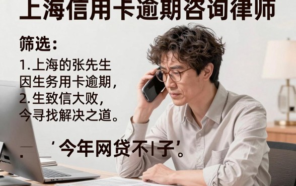 上海信用卡逾期咨询律师,筛选五个今年放水的网贷口子
