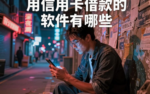 用信用卡借款的软件有哪些，概览5个芝麻分负面借款的平台
