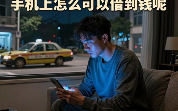 手机上怎么可以借到钱呢，诚意推荐五个无视黑白100%秒下网贷小额夜间口子