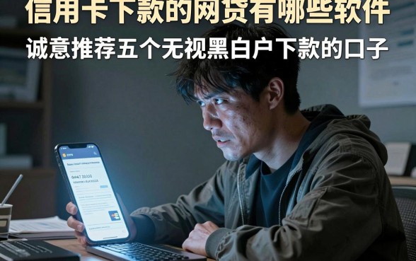 信用卡下款的网贷有哪些软件，诚意推荐五个无视黑白户下款的口子