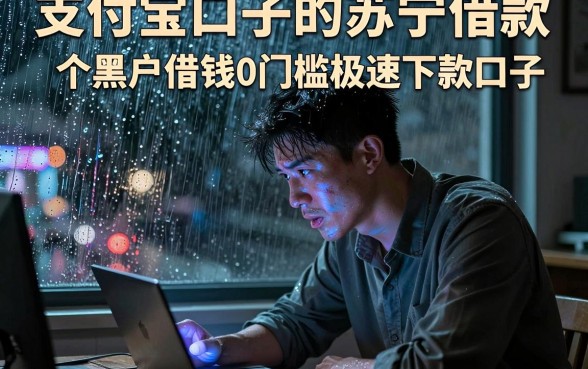 支付宝口子的苏宁借款,筛选五个黑户借钱0门槛极速下款口子