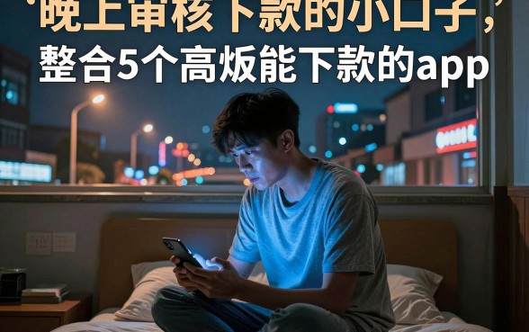 晚上审核下款的小口子,整合5个高炮能下款的app