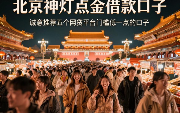 北京神灯点金借款口子,诚意推荐五个网贷平台门槛低一点的口子