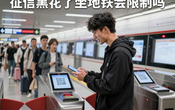 征信黑花了坐地铁会限制吗,概览五个不看征信负债的网贷百分百下款平台