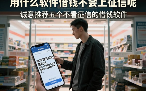 用什么软件借钱不会上征信呢，诚意推荐五个不看征信的借钱软件