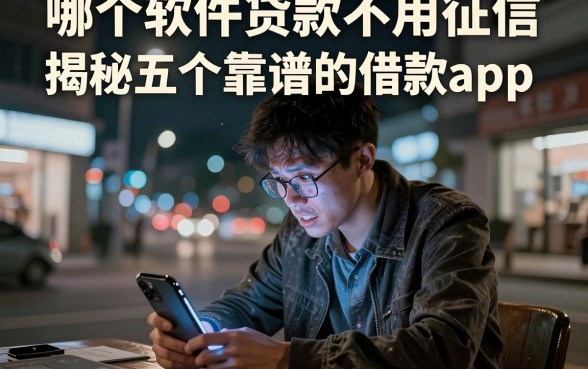 哪个软件贷款不用征信，揭秘五个靠谱的借款app