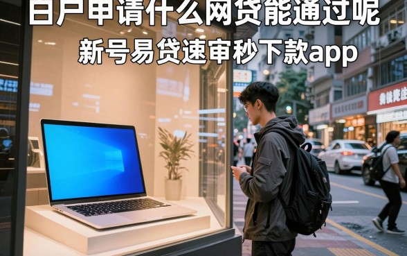 白户申请什么网贷能通过呢，细致阐述五个新号易贷速审秒下款app
