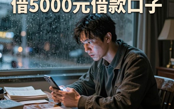 借5000元借款口子,深入剖析五个无视征信黑白100%秒下平台