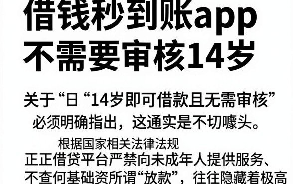 借钱秒到账app不需要审核14岁,遴选五个极速审核的网贷app