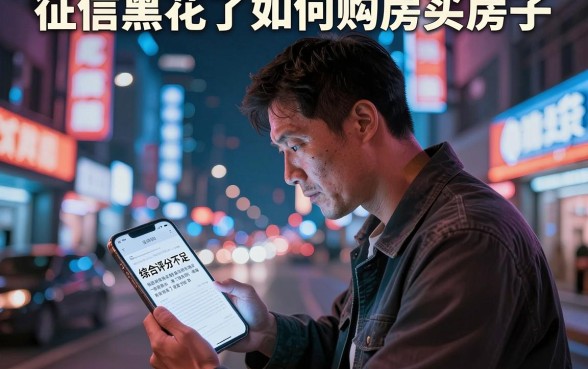 征信黑花了如何购房买房子,归集五个最新口子无视黑白户网贷
