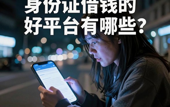 身份证借钱的好平台有哪些,归纳5个综合评分不足有负债都能下款app