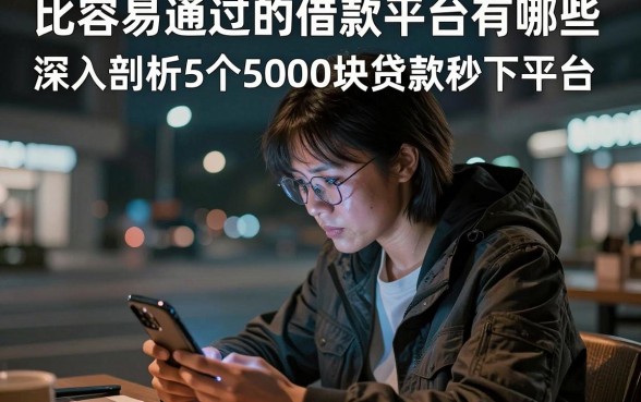 比容易通过的借款平台有哪些，深入剖析5个5000块贷款秒下平台