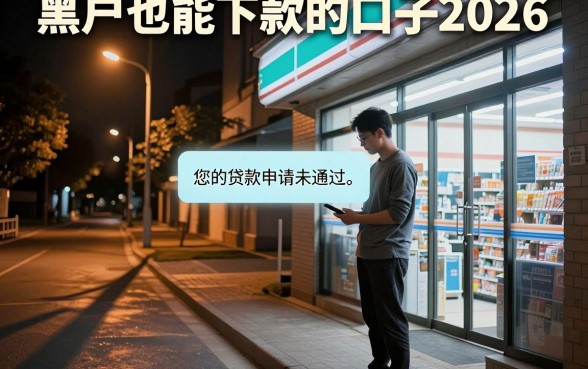 黑户也能下款的口子2026,详细阐述五个值得信赖的借钱平台