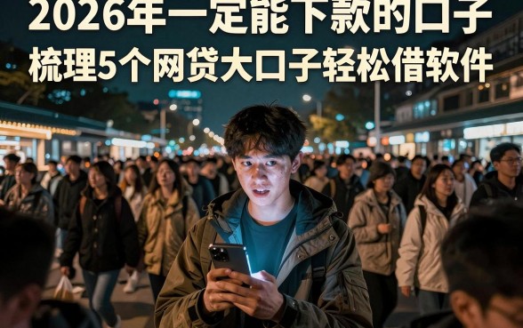 2026年一定能下款的口子，梳理5个网贷大口子轻松借软件