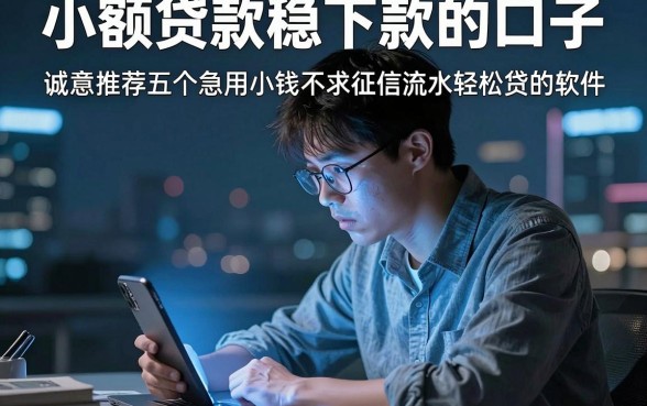 小额贷款稳下款的口子,诚意推荐五个急用小钱不求征信流水轻松贷的软件