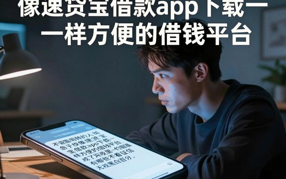 像速贷宝借款app下载一样方便的借钱平台,整合五个不看征信无视黑白百分百下款平台