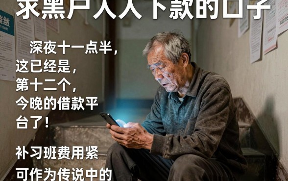 求黑户人人下款的口子,详细阐述五个轻松借款无压力软件