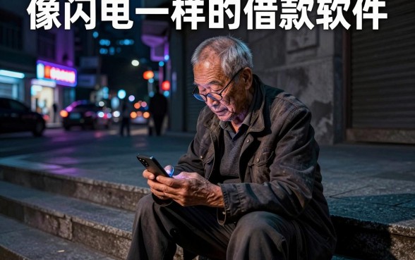 像闪电一样的借款软件,胪列五个失信人员可以借钱的网贷软件