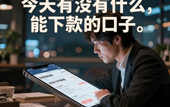今天有没有什么能下款的口子，深入剖析5个值得信赖的借贷app