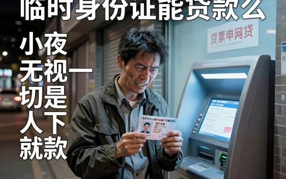 临时身份证能贷款么,精选5个无视一切是人就下款app