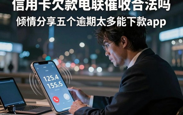 信用卡欠款电联催收合法吗,倾情分享五个逾期太多能下款app