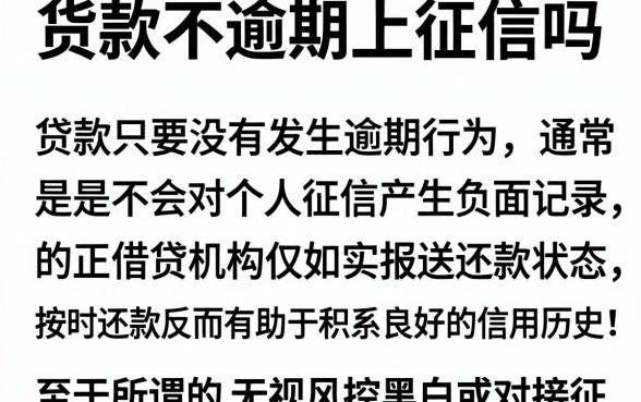 货款不逾期上征信吗,揭秘五个真正无视风控黑白的网贷软件