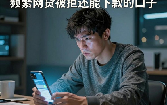 频繁网贷被拒还能下款的口子,详细阐述五个黑征信也能贷款的网贷软件