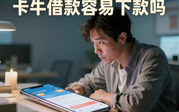 卡牛借款容易下款吗,筛选5个轻松借款无征信记录的平台